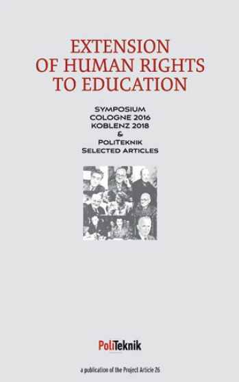 “Eğitim Haklarının Genişletilmesi” – Sempozyum 2018 kitabı